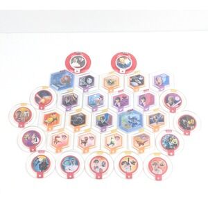 Disney Infinity Power Discs Lot Star Wars Marvel Disney 1.0 2.0 3.0‎ Mixed